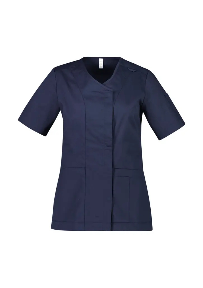 Picture of Biz Care, Parks Womens Zip Front Scrub Top